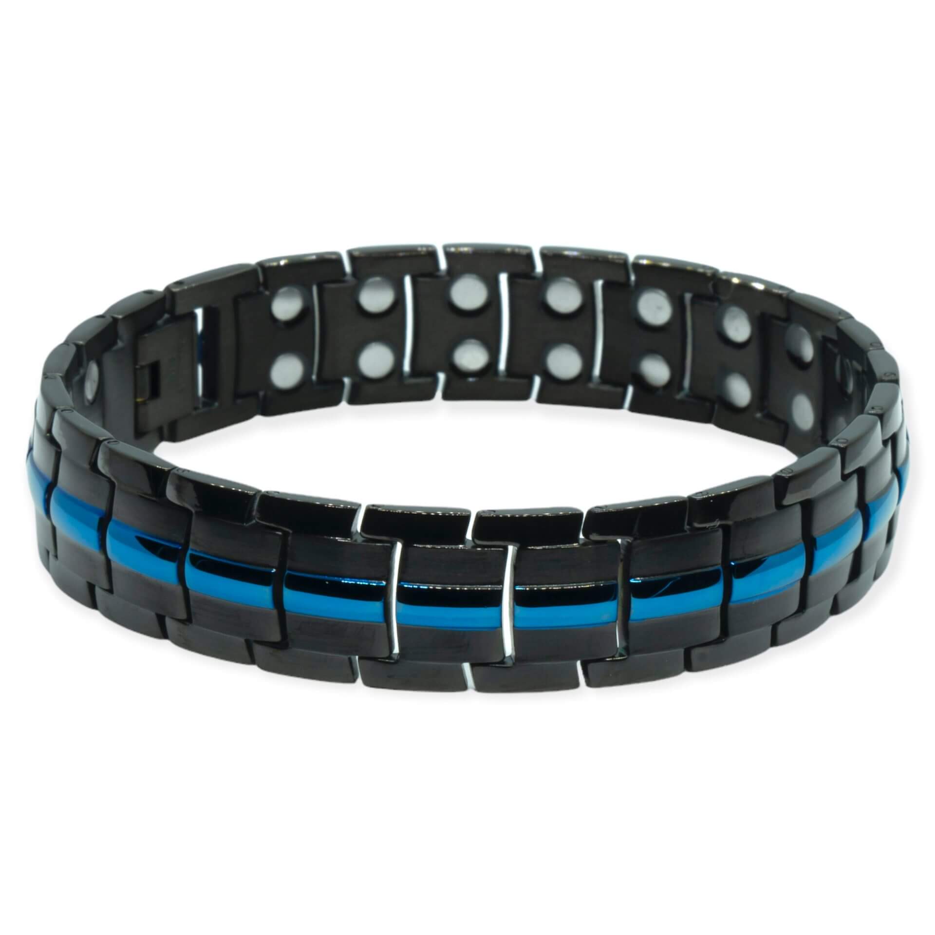 Magnetarmband - Mit blauen Elementen